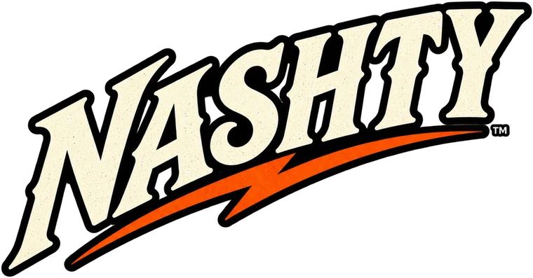 NASHTY lightning wordmark